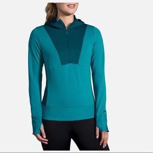 NWT Brooks Notch Thermal Hoodie small